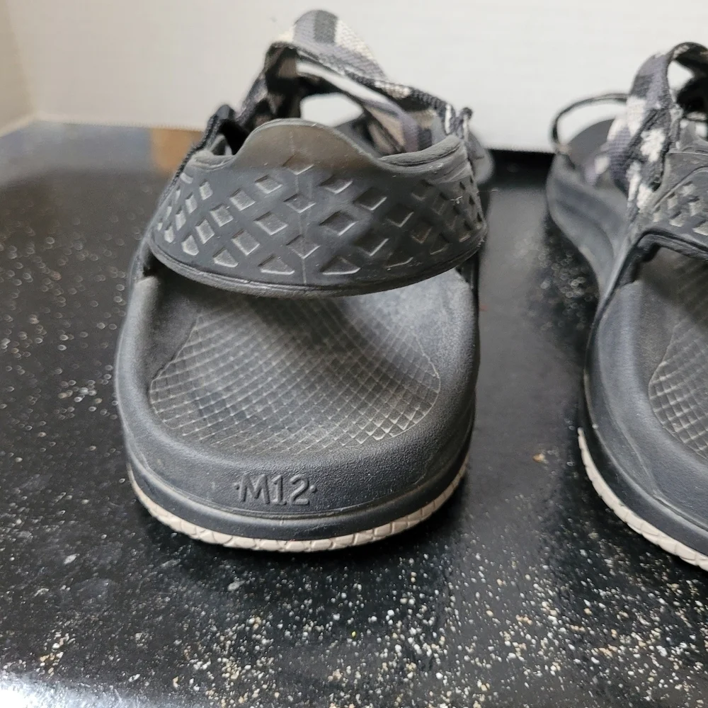 Chaco Black and Grey Sandals
